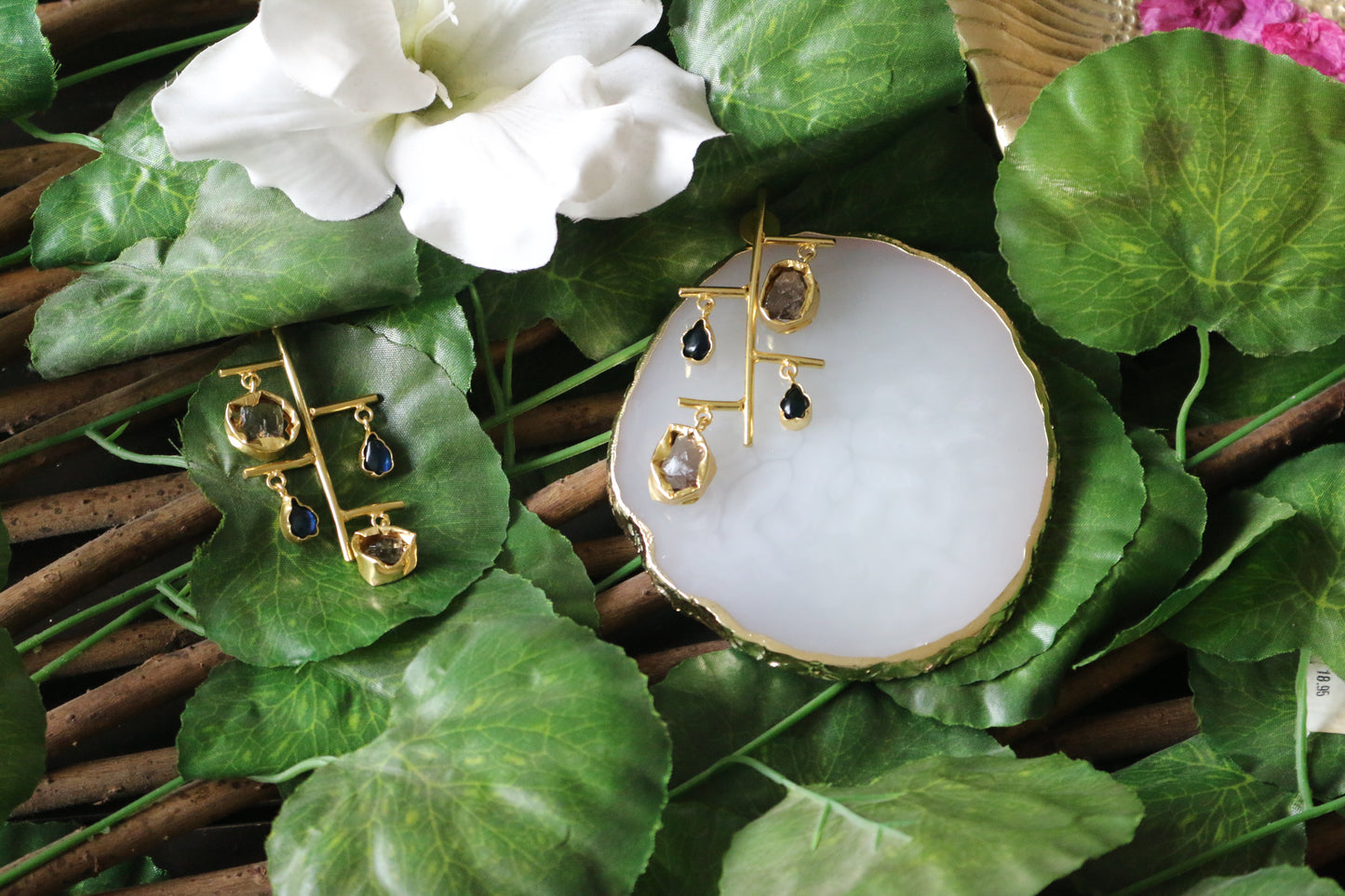 Gem Climbers Statement Earrings